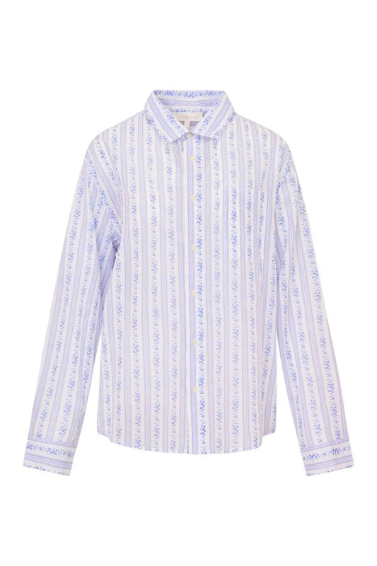 Hudley Unisex Shirt - DENIM SKY — packshot