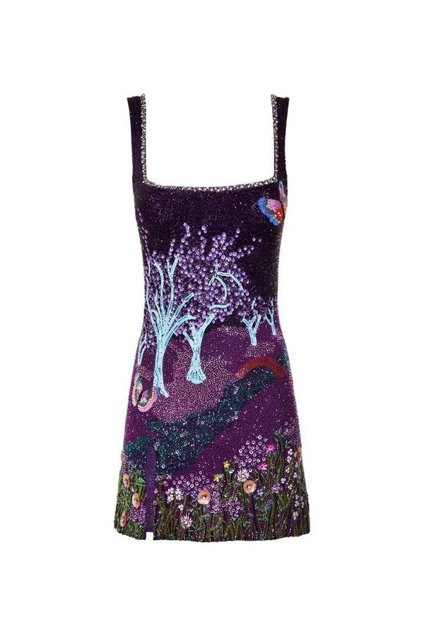 Indigo Meadow Dress — packshot