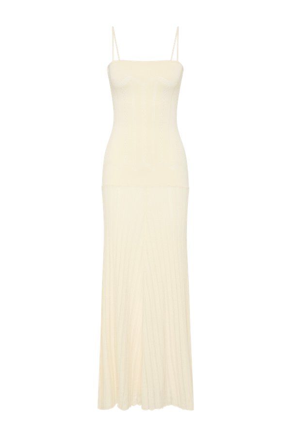 Irene Maxi Dress Maja Pointelle — packshot