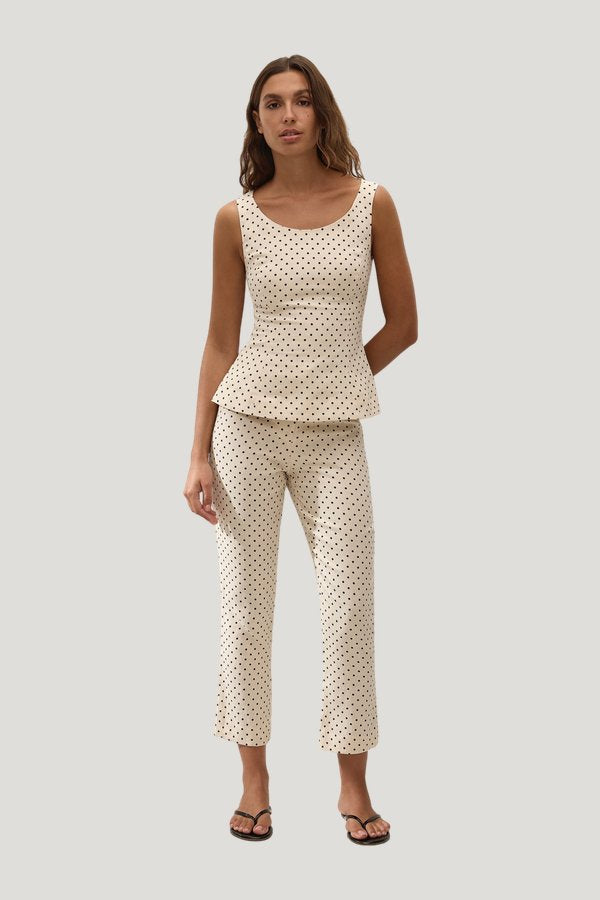 Iria Top Lola Polka Dot — carry 2