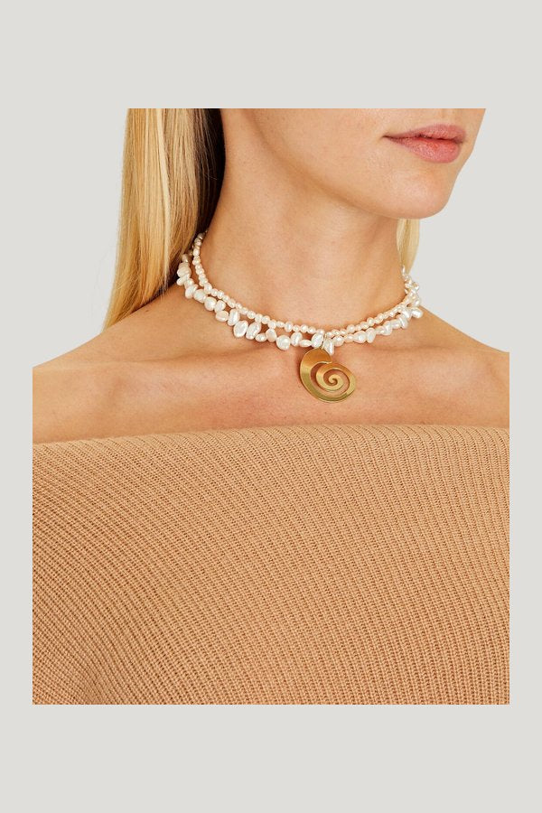Isis Necklace — model front