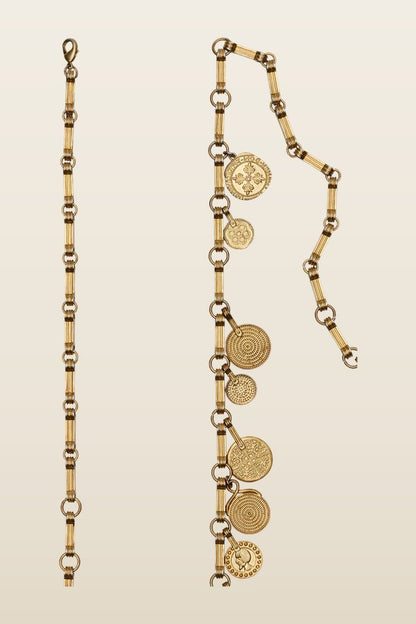 Isolde - Gold — model back
