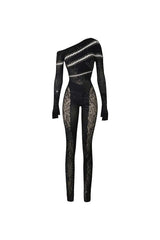 Ivy Long Rhinestone Jumpsuit — packshot