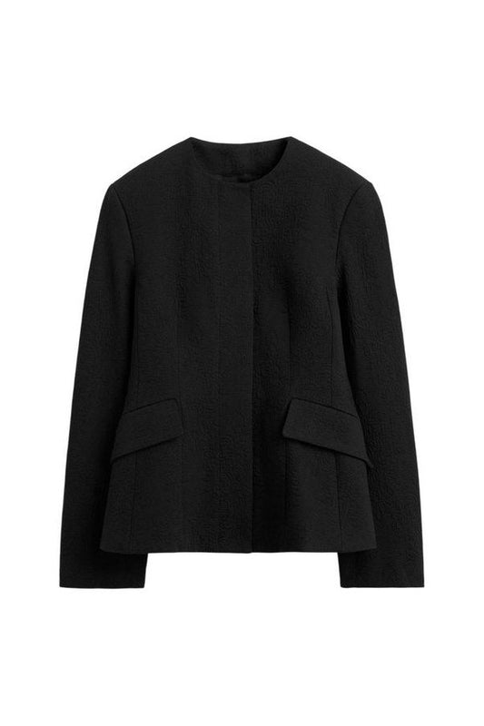 Jacquard cotton jacket — packshot