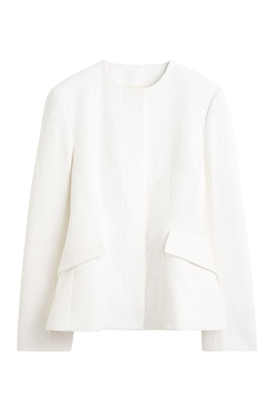 Jacquard cotton jacket optic — packshot