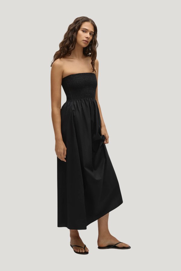 Jamie Midi Dress — model side