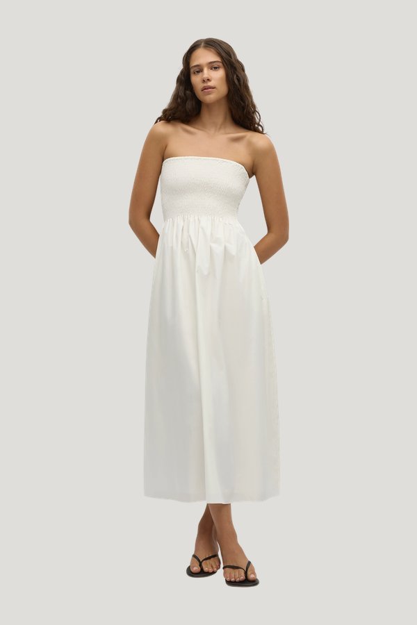 Jamie Midi Dress — model front