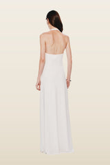 The Jennifer Cupro Dress — model back
