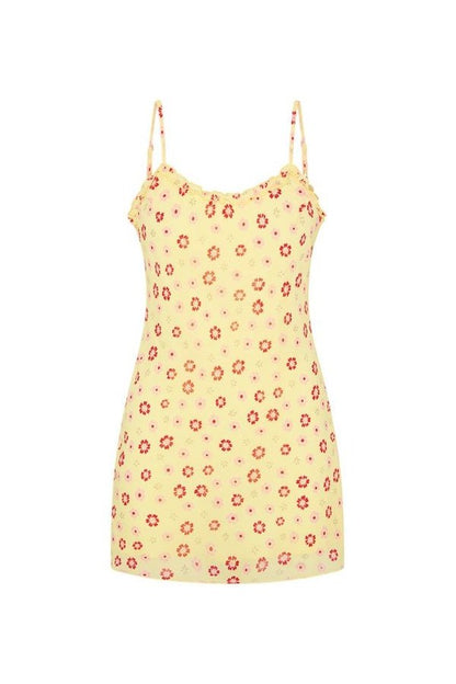 Josie Floral Mini Dress — packshot