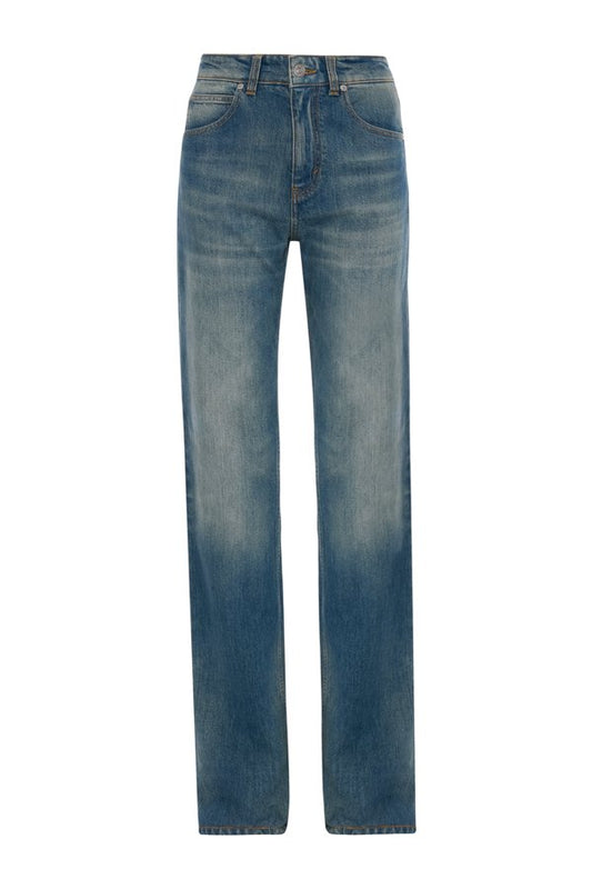 Julia Stretch Jean In Worn Blue Wash — packshot