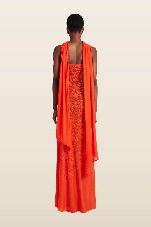 Kaditi Dress — model back