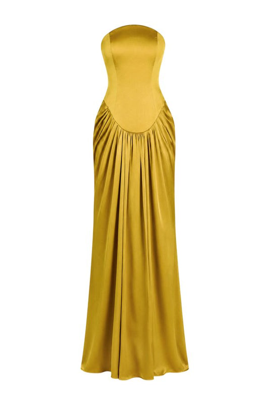 Kanti Dress - Gold — packshot