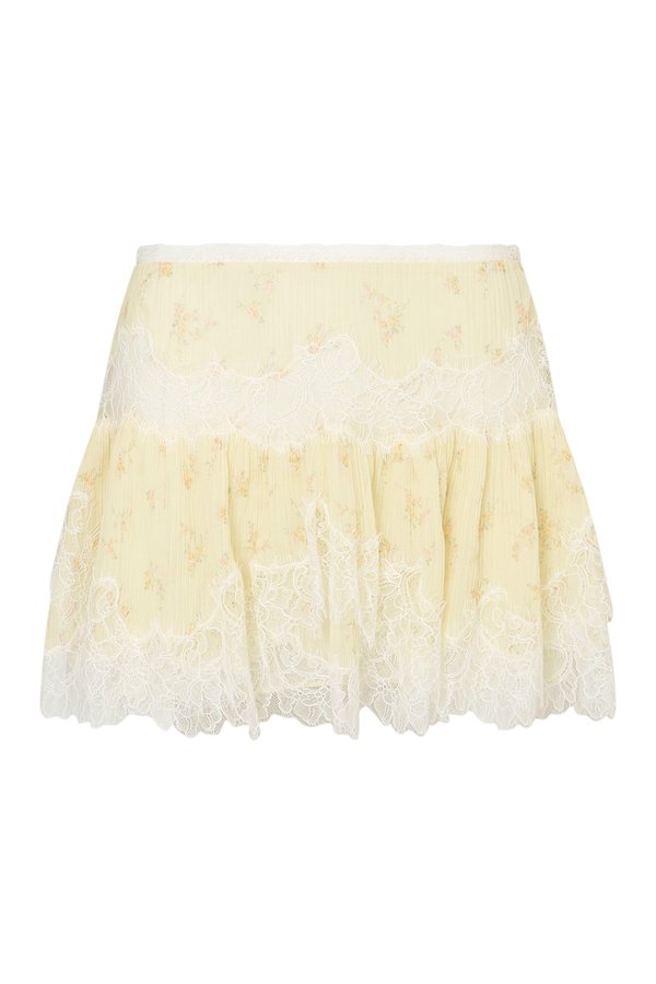 Kellison Cotton-Silk Mini Skirt — packshot