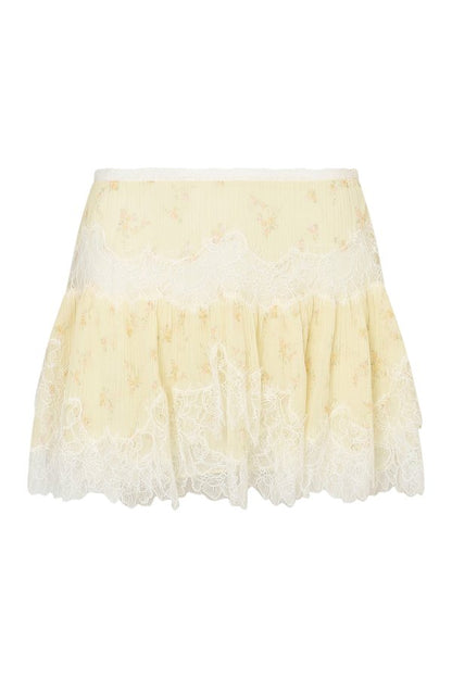 Kellison Cotton-Silk Mini Skirt — packshot