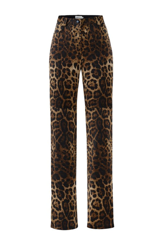 Killa pants in Leopard — packshot