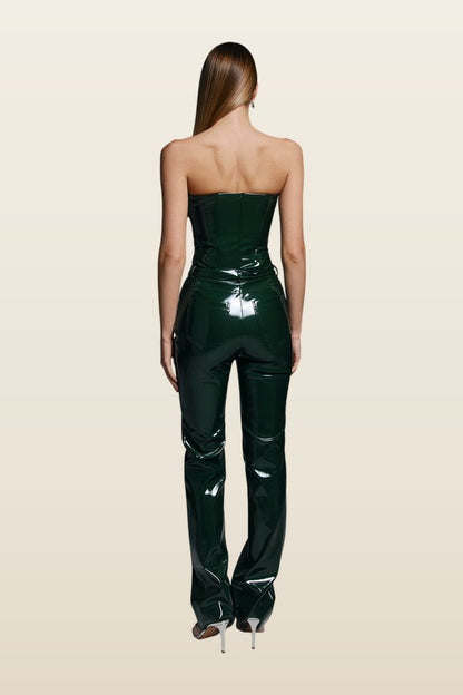 Killa pants in Viper Patent — model back
