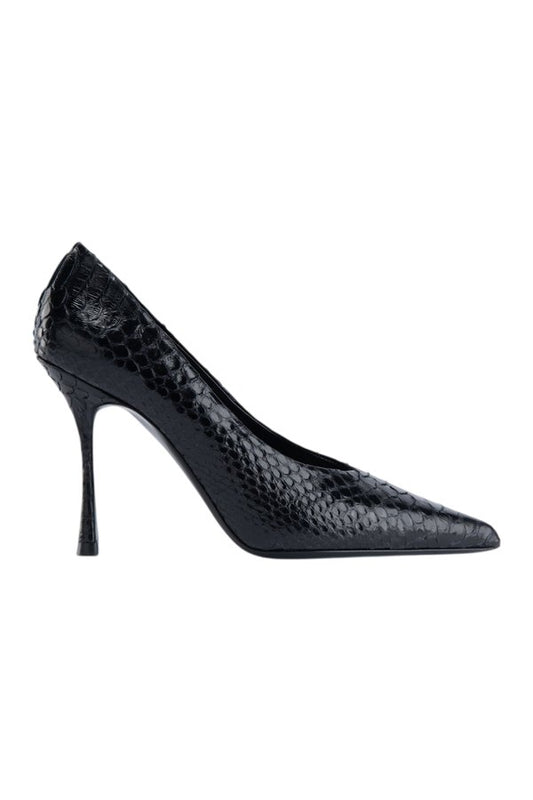 Kiss Pump Black Python Leather — packshot
