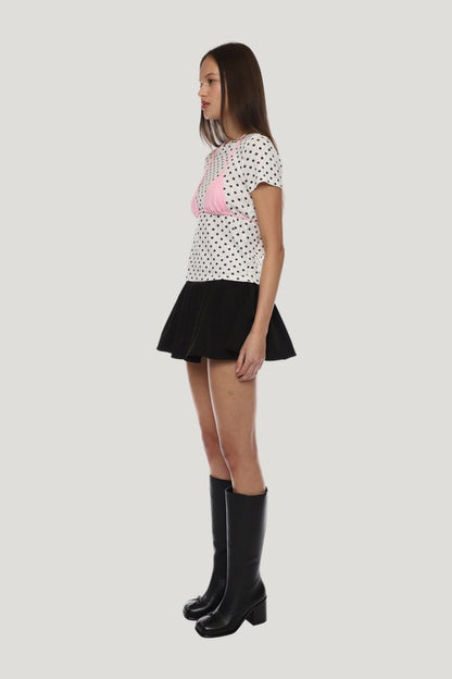 Knee High Pointe Boot — model front