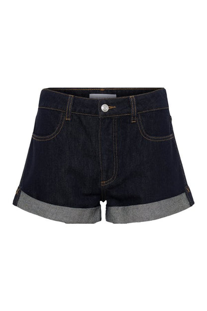 Krissy Rolled Hem Denim Shorts — packshot