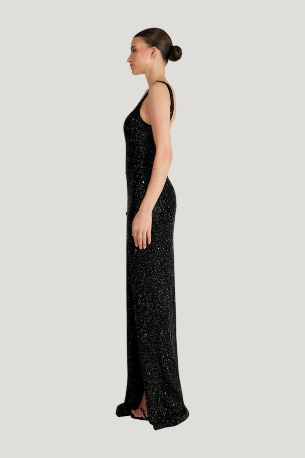 Kroon Maxi Dress — model side