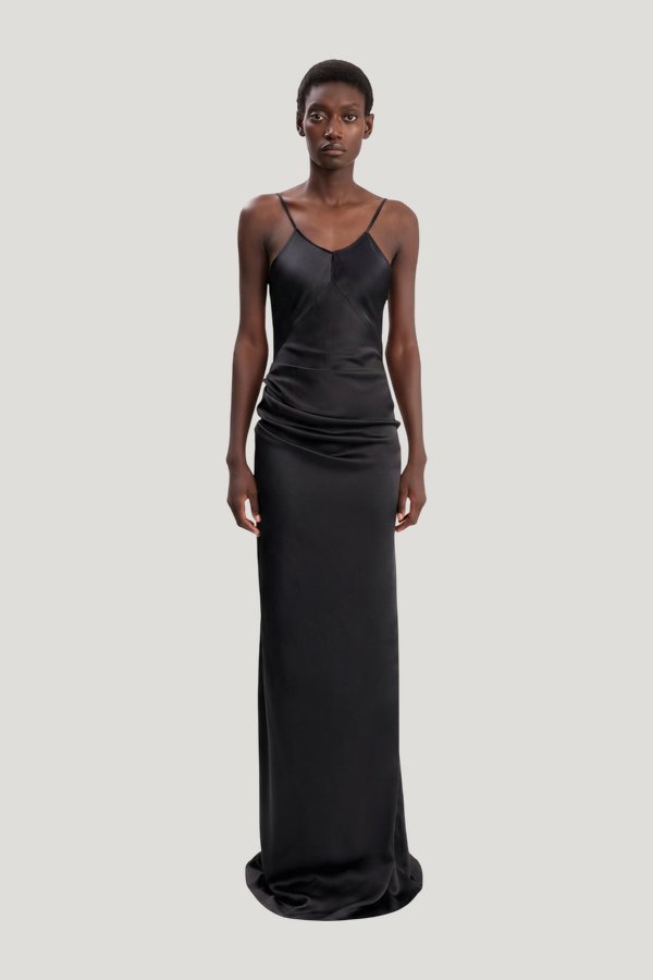 Cami Floor-Length Dress — model front