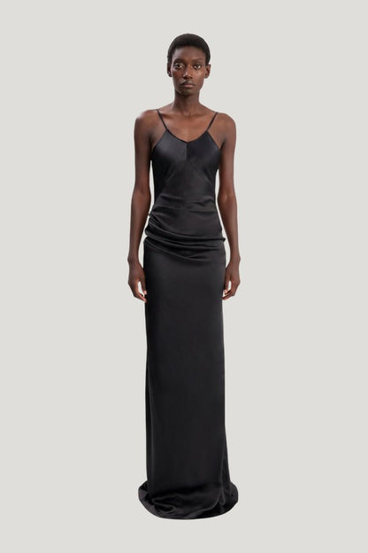 Cami Floor-Length Dress — model front