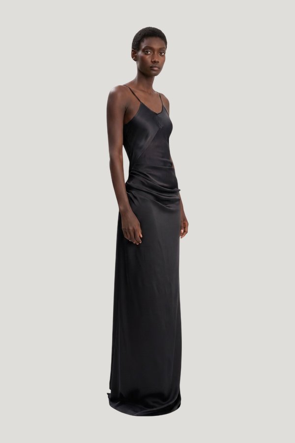 Cami Floor-Length Dress — model side