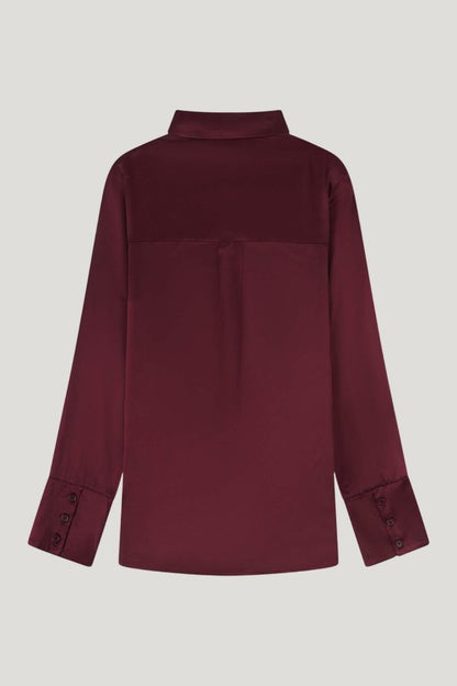 ‘lady’ Perfect Fit Fluid Blouse — model front