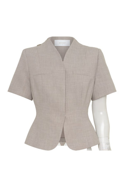 Laila Suiting Short Sleeve Top — packshot