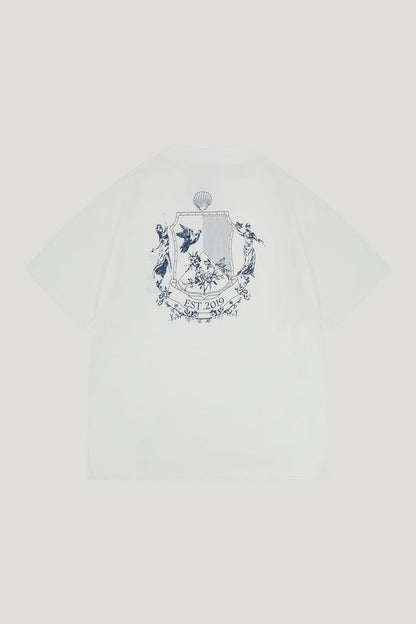 L.a-S Varsity Oversized T-Shirt — model front