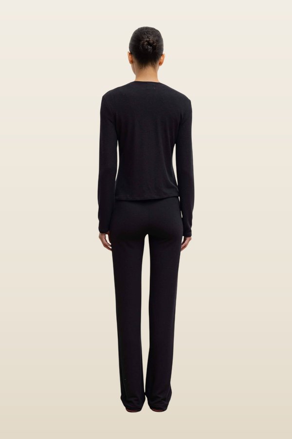 Lauren High Waist Straight Leg Pant — model back
