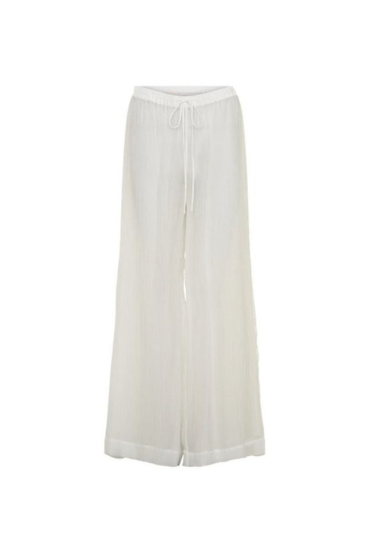 Leilani Sheer Drawstring Wide Leg Pants — packshot