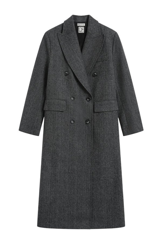 Léonard Herringbone Coat — packshot