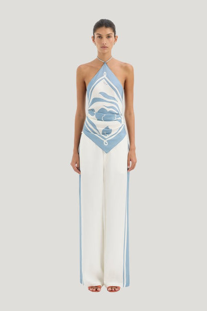 Lilou Drawstring Pant — model front