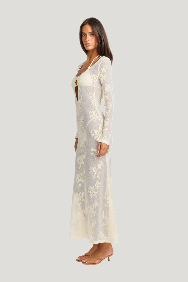 Lola Maxi Dress — model side