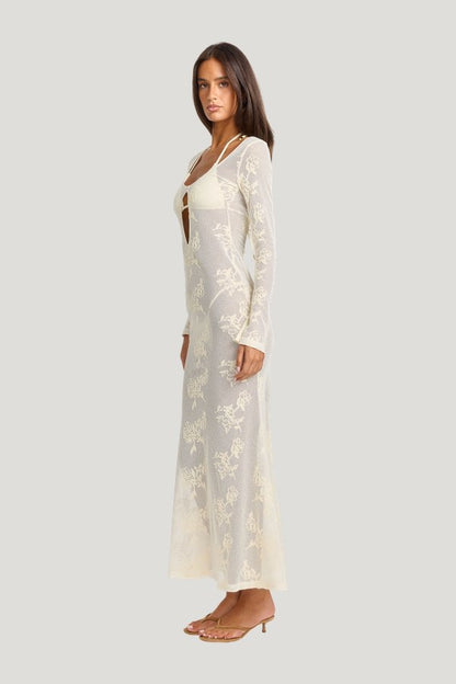 Lola Maxi Dress — model side