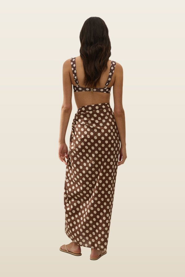 Lomas Pareo Cioccolato Dot — model back