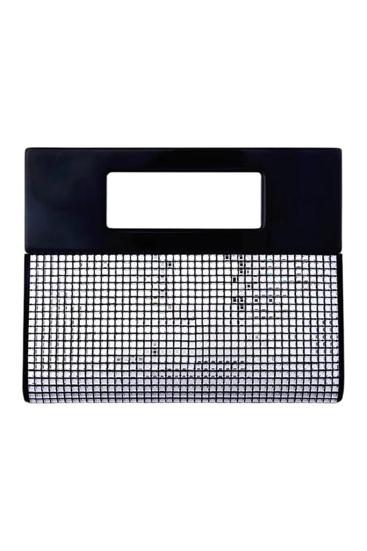 Long Micro Bella In Silver Crystal — packshot