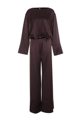 Long Sleeve Silk Jumpsuit — packshot