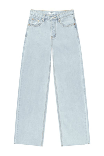 Low Rise Baggy Jeans - Light Wash — packshot
