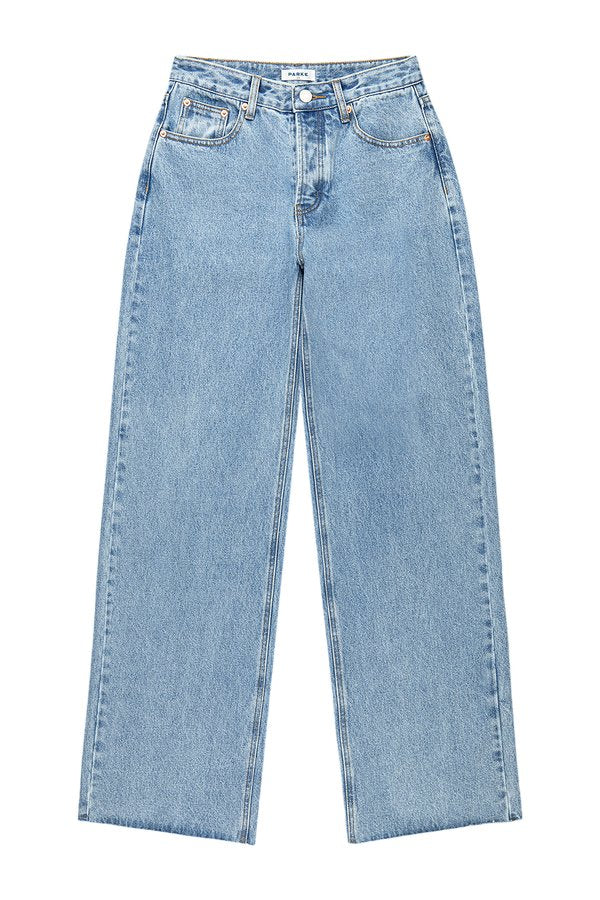 Low Rise Baggy Jeans - Vintage Wash — packshot