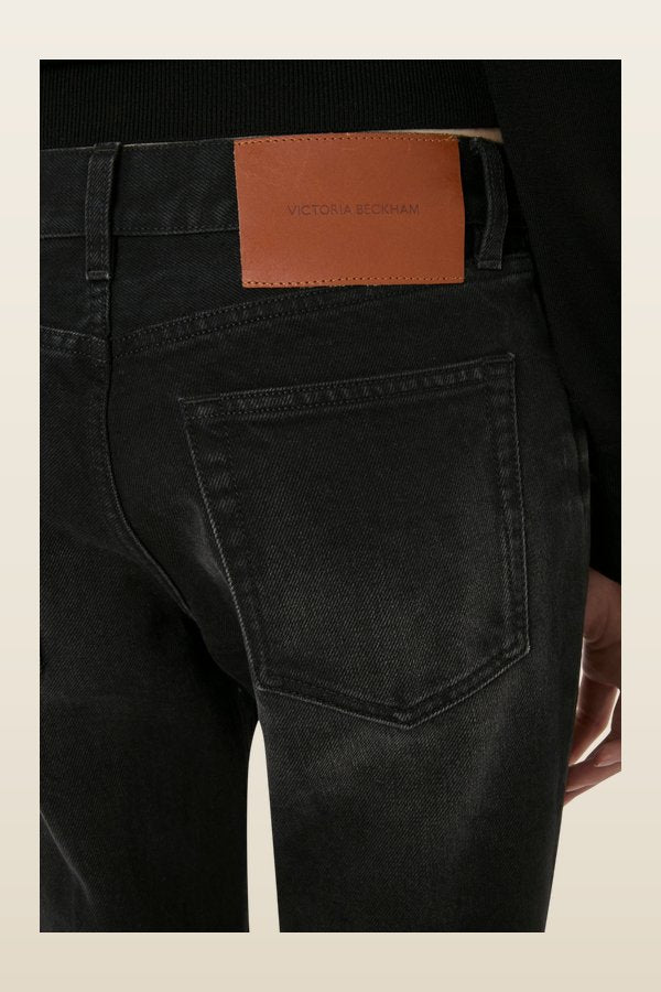 Low Waist Jean — model back