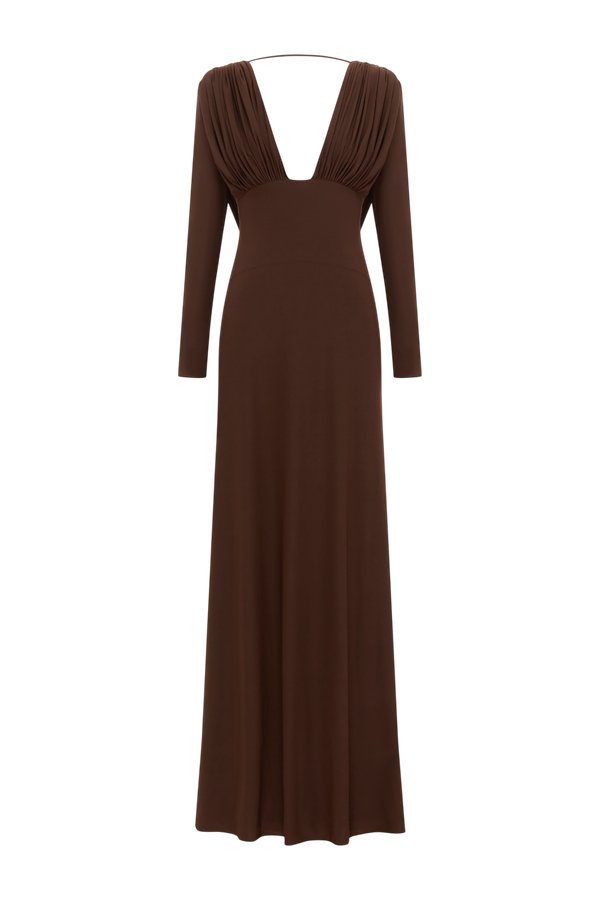 Lucia Dress Cacao — packshot