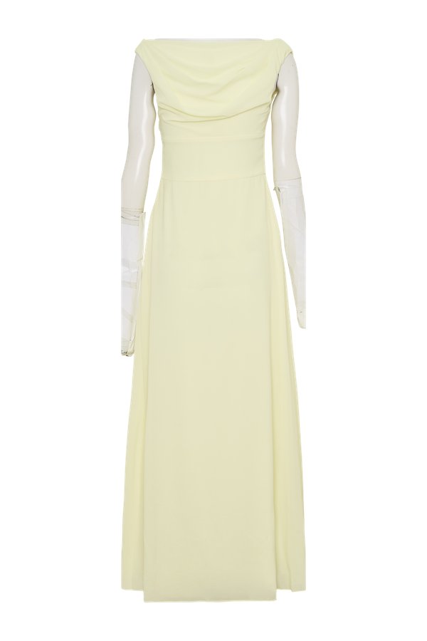 Mabel Off Shoulder Chiffon Maxi Dress — packshot