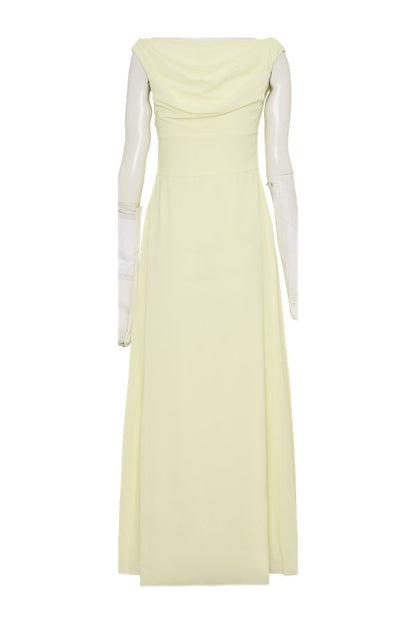 Mabel Off Shoulder Chiffon Maxi Dress — packshot