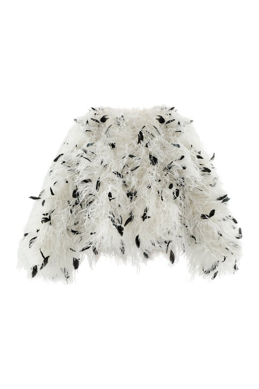 Majesty сoat in Dalmatian Feathers — packshot