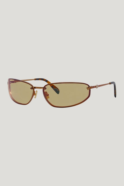 Malta Sunglasses - Bronze — model front