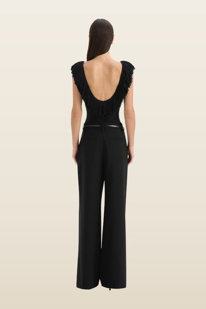 Marcelline Fringe Bodysuit — carry 4