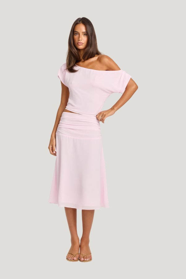 Margot Midi Skirt — model front