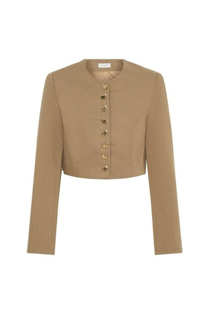 Marielle Button Up Cropped Jacket — packshot